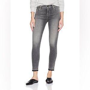 ALANA HIGH RISE CROP SKINNY JEANS IN EARL GREY, J BRAND 28